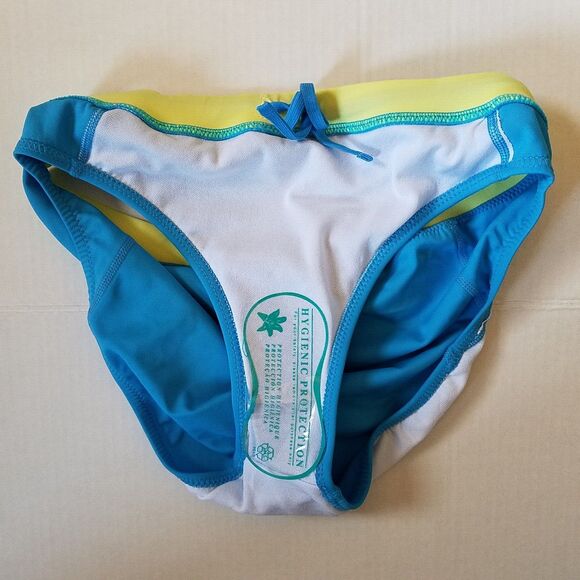 COPY - Zoot Swimsuit Bikini Top & Bottom Set Women’s Large Blue Green Interval … - Picture 4 of 7